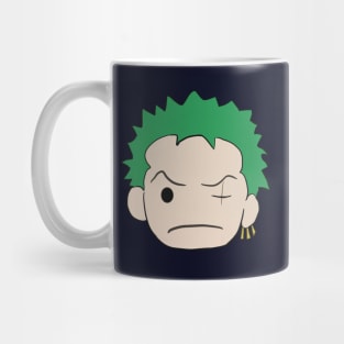 cartoon of Roronoa Zoro Mug